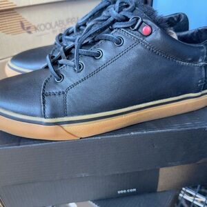 Ugg Australia Hoyt Luxe Trainer Shoes Men's Black low top